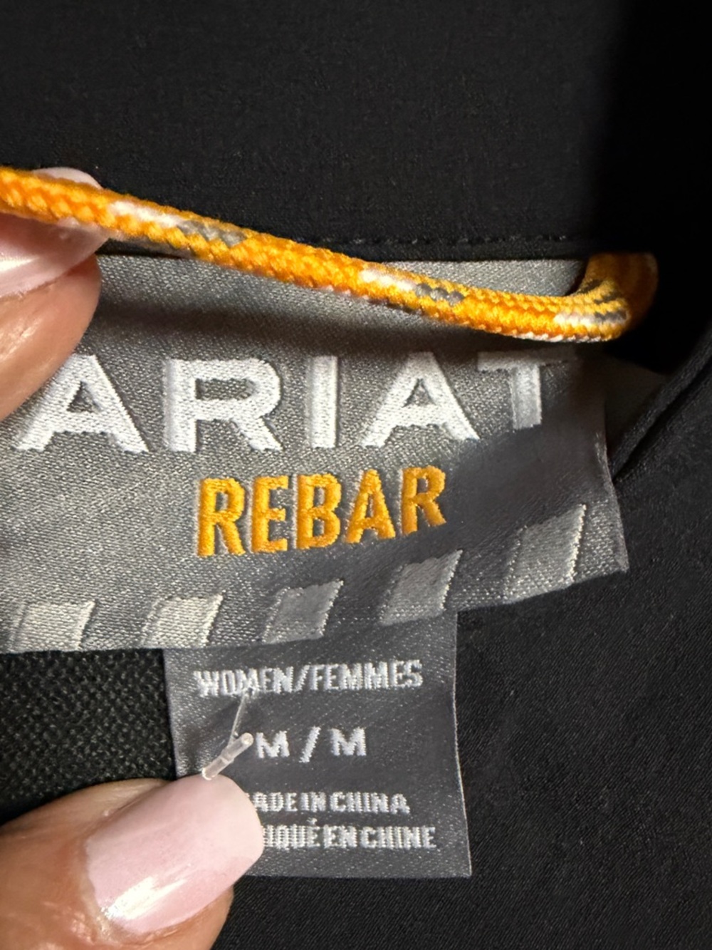 🆕Ariat  REBAR Weatherproof 
Convertible Black Jacket M - Picture 4 of 16